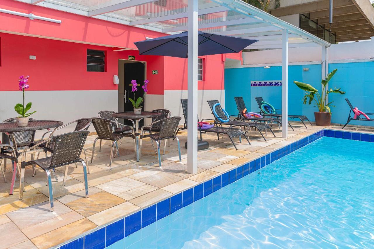 Pousada Sol Da Enseada Guaruja Inn - Piscina Aquecida Zewnętrze zdjęcie