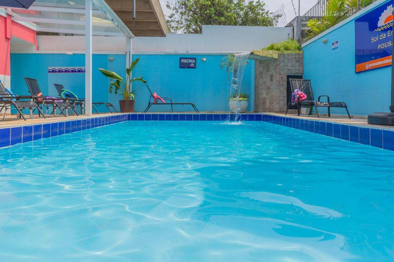 Pousada Sol Da Enseada Guaruja Inn - Piscina Aquecida Zewnętrze zdjęcie